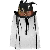 Boland Steamgear tiara (zwart en bruin)