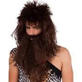 Boland Tarzan pruik (bruin)