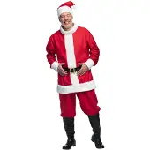 Boland Volwassenenkostuum Kerstman Willem
