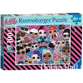 Ravensburger Puzzle 100 pièces XXL LOL Suprise Amies pour la vie !