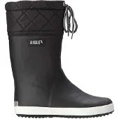 Aigle Uni kinderlaars "Giboulee 2", rubber, zwart-wit, maat 36 EU