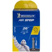 Michelin Chambre à air Airstop Butyl 26 x 1.45/2.20 AV 34mm Noir
