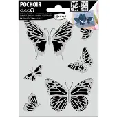 Aladine Deco Sjabloon Vlinders