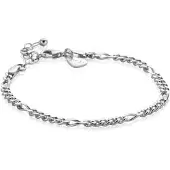 Zinzi zilveren figaro armband 3,5mm breed ZIA2291