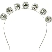 Boland Tiara disco deluxe (zilver)