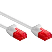 Pro U/UTP CAT6 Gigabit slimline netwerkkabel / grijs - 10 meter