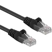 ACT CAT6A UTP kabel, 20 meter, Cat6a, RJ-45 connector, RJ-45 connector, zwart