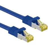 Goobay S/FTP CAT7 10 Gigabit netwerkkabel / blauw - LSZH - 15 meter