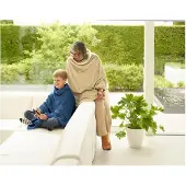 MOODIT Poncho Calido Sand-One-size