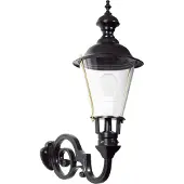Ks Verlichting Amstel Wandlamp Buiten - E27 - IP44 - Zwart