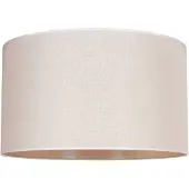 Duolla Lampenkap Roller, beige, Ø 40 cm, hoogte 22 cm Roller, Textiel / Stof / Zijde