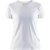 Blakläder 3304-1029 Dames T-shirt Wit maat XS dames