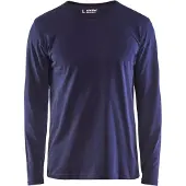 Blakläder 3500-1042 T-shirt lange mouw Marineblauw maat M heren