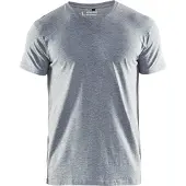 Blakläder 3360-1059 T-Shirt, V-hals Grijs Mêlee maat M heren