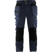 Blakläder Werkbroek met spijkerzakken 1555-1860 - Donker marineblauw/Zwart - C48