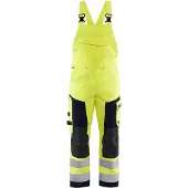Blakläder Multinorm bretelbroek 26081514 | High-Vis Geel/Marineblauw | Maat 52 - 7330509501535