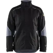 Blakläder 4061-1516 Vlamvertragend jack Zwart/Grijs maat M heren