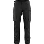 Blakläder Dames Service werkbroek Stretch 7159-1845 - Vrouwen - Zwart - 42