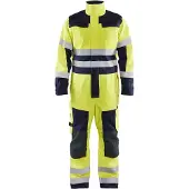 Blakläder 6378-1514 Multinorm overall High Vis Geel/Marineblauw maat D112 heren