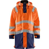 Blakläder 4326-2005 Regenjas High Vis LEVEL 3 High Vis Geel/Marineblauw maat 4XL heren