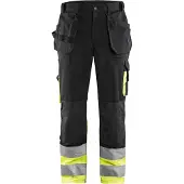 Blakläder Werkbroek High-Vis 15291860 | Zwart/High-Vis Geel | Maat 62 - 7330509339527