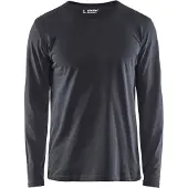Blakläder 3500-1042 T-shirt lange mouw Donkergrijs maat 4XL heren