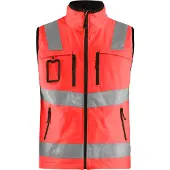 Blakläder 3049-2517 Softshell vest High Vis High Vis Rood maat 4XL heren