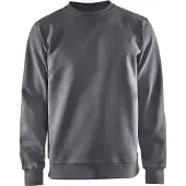 Blakläder 3364-1048 Sweatshirt Jersey ronde hals Grijs maat XS heren
