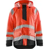 Blakläder Regenjas High-Vis LEVEL 1 43232000 | High-Vis Rood/Zwart | Maat XL - 7330509656488