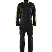 Blakläder 6144-1832 Industrie overall stretch Zwart/High Vis Geel maat C46 heren