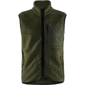 Blakläder 3820-2955 Pilé bodywarmer Herfstgroen maat M heren