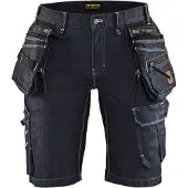 Blakläder Dames Short Denim Stretch X1900 79921141 | Marineblauw/Zwart | Maat 48 - 7330509656761