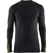 Blakläder 4794-1075 FR Onderhemd 68% merino Zwart maat M heren