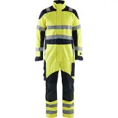 Blakläder 6089-1512 Multinorm overall Inherent High Vis Geel/Marineblauw maat C56 heren