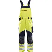 Blakläder 2889-1512 Multinorm bretelbroek Inherent High Vis Geel/Marineblauw maat C46 heren
