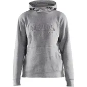 Blakläder Dames hoodie 3D 35601157 | Grijs Mêlee | Maat L - 7330509771020
