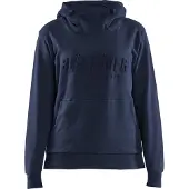Blakläder Dames hoodie 3D 35601158 | Donker marineblauw | Maat XS - 7330509771426