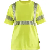 Blakläder 3502-2537 Dames T-shirt High Vis High Vis Geel maat XXXL dames