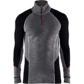 Blakläder Onderhemd Zip-neck Merino Xwarm | Maat: S