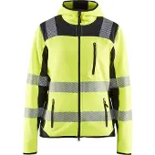 Blakläder 4967-2120 Dames gebreid vest High Vis High Vis Geel/Zwart maat XXXL dames