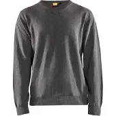 Blakläder Gebreide pullover 35902122 | Zwart Mêlee | Maat L - 7330509768945
