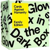 Cards Against Humanity Family Edition Eerste uitbreiding Glow In The Dark Box