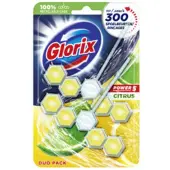 Glorix 7x Glorix Toiletblok Citrus 2 Stuks
