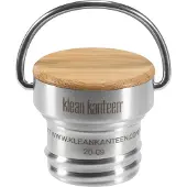 Klean Kanteen Bamboodop Brushed Stainless