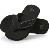 Quiksilver Teenslippers 'Monkey Abiss' zwart