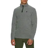 Protest Skipully Men Perfectym 1/4 Zip Dark Grey Melee-M
