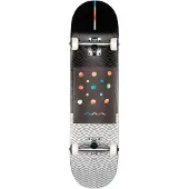 Globe G1 Nine Dot Four Skateboard - Black White