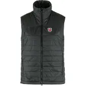 Fjällräven Expedition X-Lätt Vest Dames, zwart S 2022 Kunstvezel bodywarmers