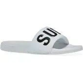 Superdry Strand-/badschoen zwart / wit
