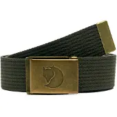 Fjällräven Canvas Brass Belt 4 cm Kledingriem - Mountain Grey